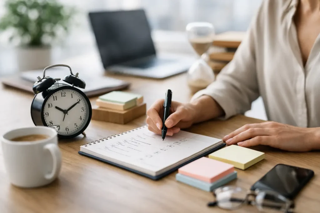 Como organizar prioridades diárias sem se esgotar