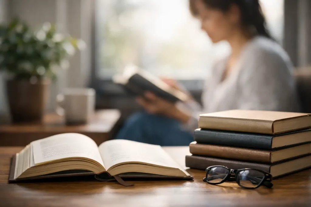 Livros que transformam sem prometer vidas perfeitas
